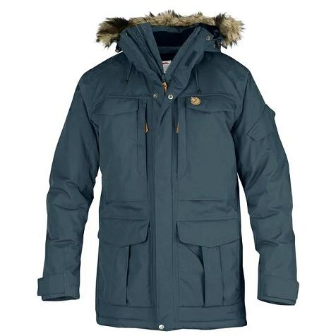 Fjallraven Nuuk Parka Akció - Kék Kabát Kék YXJ891764